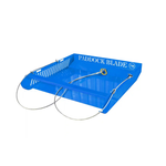 Paddock Blade Horse Manure Collector True Blue