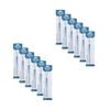 12pk Malli Aluminium Soft Grip Crochet Hook Yarn Crafting/knitting Tools Asstd