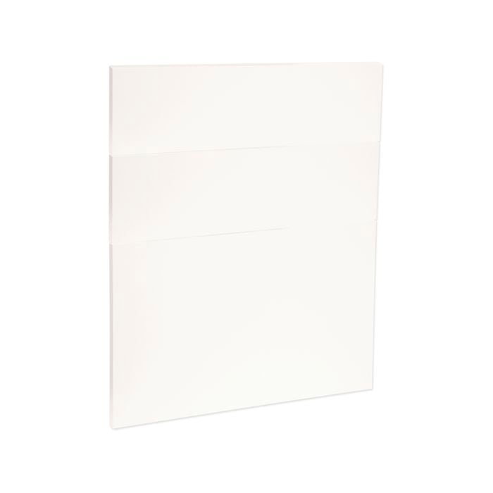 Kaboodle 600mm Sour Cream Modern Drawer Panel - 3 Pack