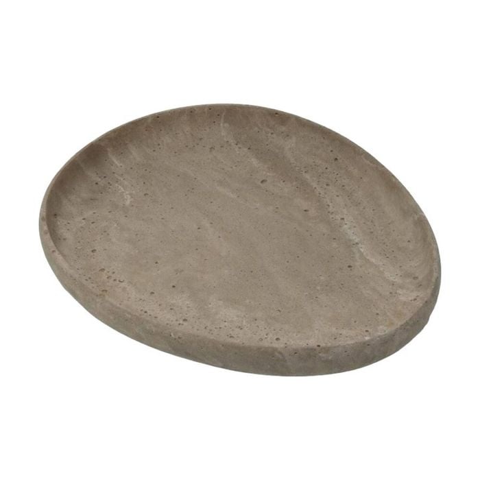 SS Collective Brown Terrazzo Style Salad/Serving Resin Bowl 35cm