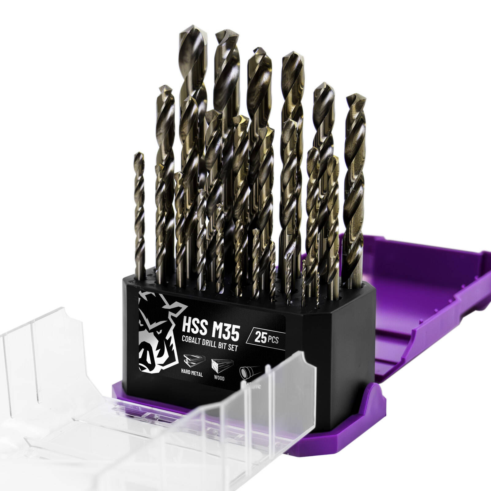 Bunnings Full Boar 25 Piece HSS M35 Drill Bit Set PriceGrabber