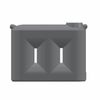 Clark 2000L Poly Slim Water Tank - Boulder Grey