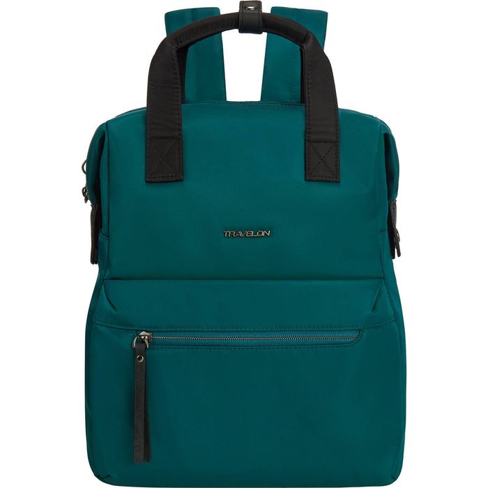 Travelon Addison Anti-Theft 13" Laptop Large Backpack in Evergreen