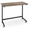 Costway Mobile C Side Table Rolling Laptop Desk Cart Tablet Slot