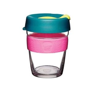 KeepCup Brew Changemakers 340ml Cup w/ Silicone Sleeve Tumbler Medium Atom