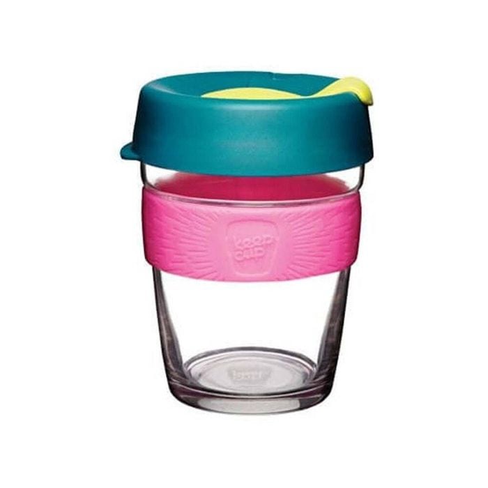 KeepCup Brew Changemakers 340ml Cup w/ Silicone Sleeve Tumbler Medium Atom