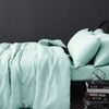 Vintage Design Homewares 100% Linen Mist Quilt Cover Set Super King