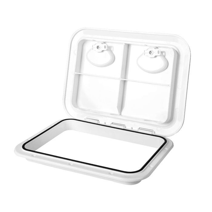 Manan Marine Storage Hatch Box 440x315mm - White
