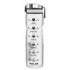Ion8 Quench Motivator 1L Water Bottle - Frosted White