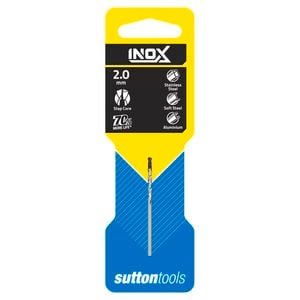 Sutton Tools 2.0mm INOX Stainless Steel Jobber Drill Bit