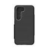 EFM Monaco Wallet Case Armour For Samsung Galaxy S23 Black/Space Grey