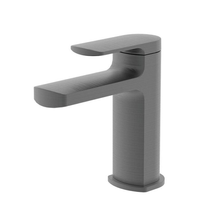 Greens Avalon PVD Gun Metal Basin Mixer All Pressure