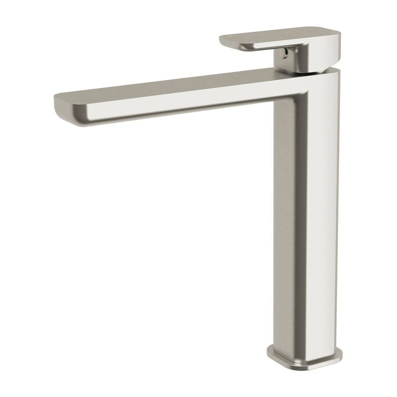 Mondella WELS 5 Star 6L/min Brushed Nickel Lead Free Overture Tall Basin Mixer