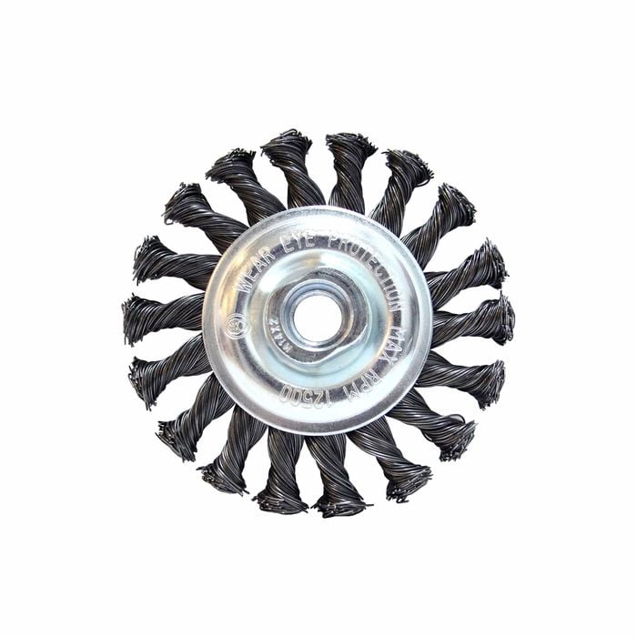 Craftright 100mm Twistknot Wheel Brush