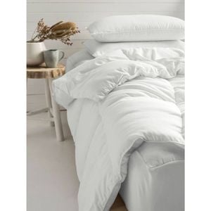Linen House Double Comfy Quilt Bed Cover 380gsm - White