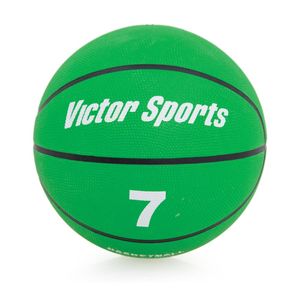 Victor Sports Heavy Duty Durable Rubber Basketball Green Size 7