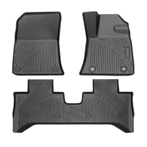 Provecta BYD Shark 6 Floor Mat Set 3 Piece TPE Waterproof All Weather Car Floor & Tub Mat Protection