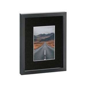 Nicola Spring Photo Frame with 4" x 6" Mount - 8" x 10" - Black