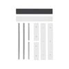 Kaboodle 600mm Grey Fig Oven Tower Pack