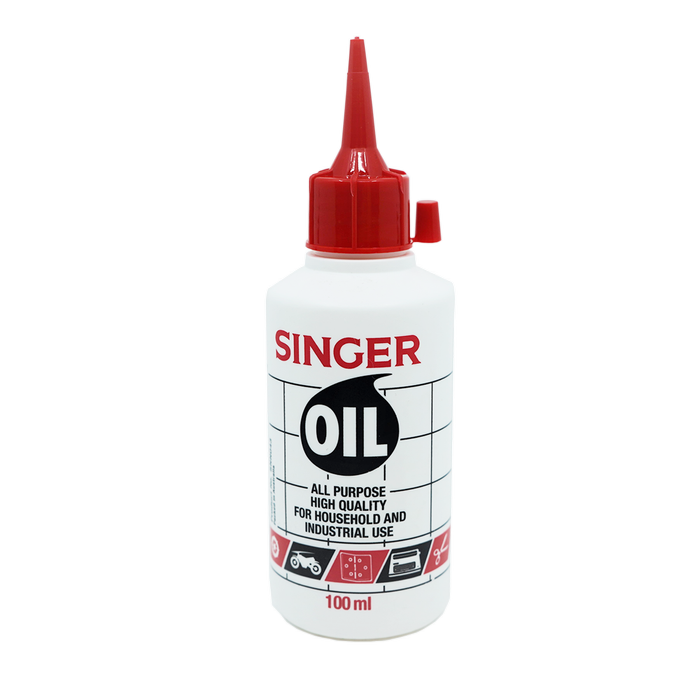 Singer(r) All-purpose High-quality Lubricating Oil For Sewing Machines Household & Industrial Use - 100ml Ssnn043