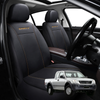 Car Seat Cover for Holden Rodeo 2003 - 2008 (2-Door Regular Cab and Extended Cab) - Black-Front Only