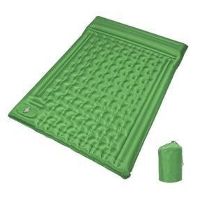 Mountview D Size 12CM Self Inflating Camping Sleeping Mat Green