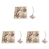 3x 8pc Urban Dash Dog Christmas Decorations Gift Box Set 6cm Red/Green