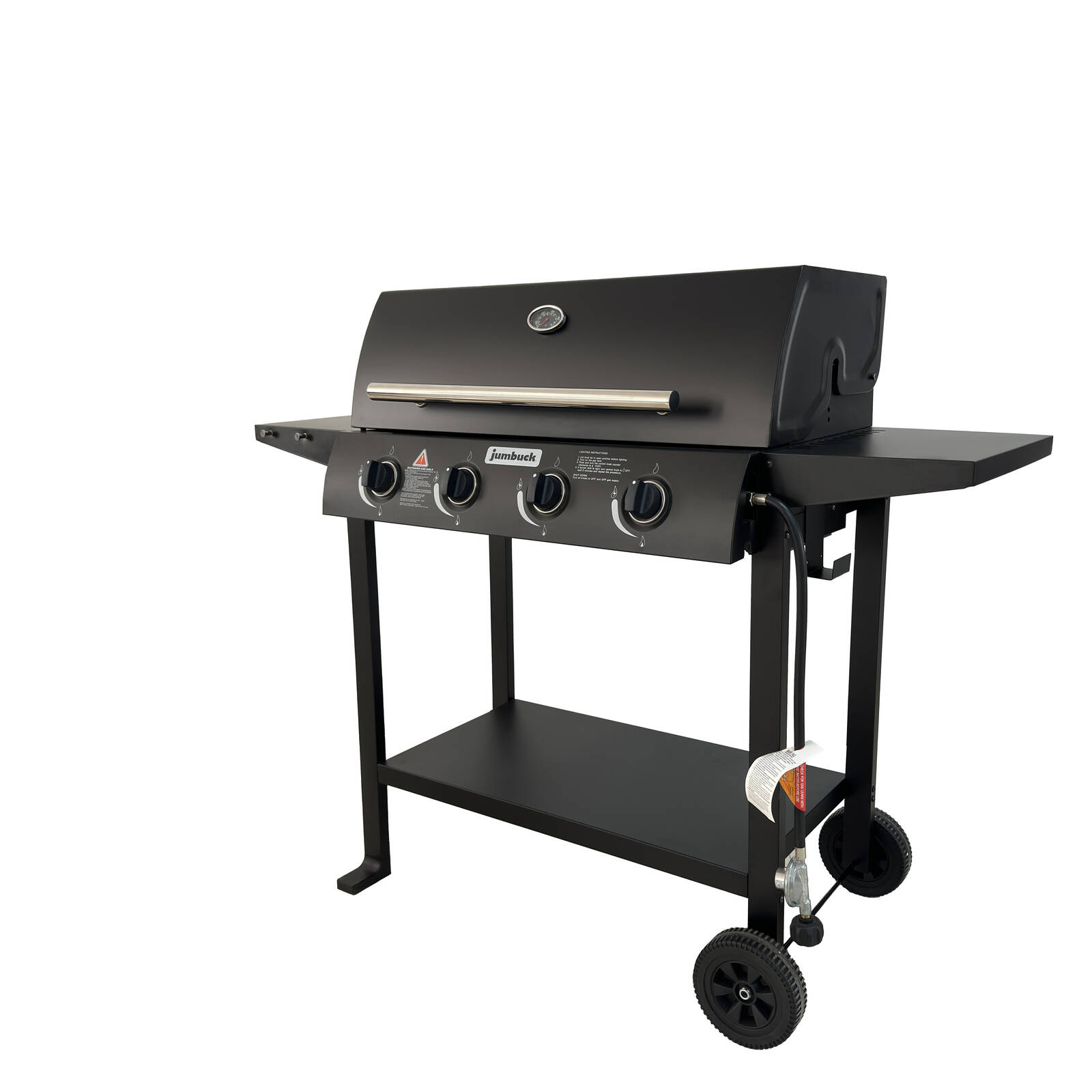 Jumbuck 4 Burner Portland Hooded Gas BBQ Bunnings Australia