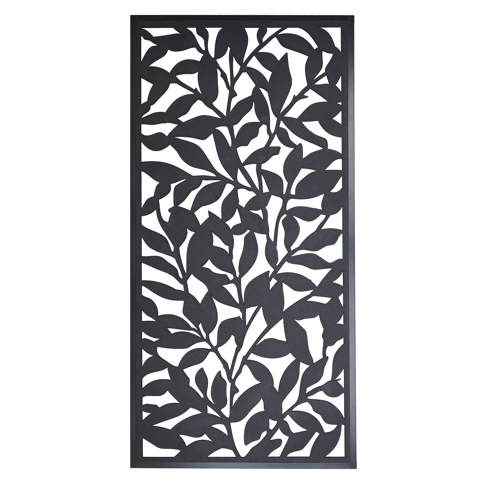 Matrix 1810 x 905 x 9mm Charcoal Jungle Décor Screen with Frame - Jungle thumbnail 2