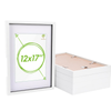Nicola Spring 3d Box Photo Frames With White A4 Mounts - A3 (12" X 17") - Pack Of 5