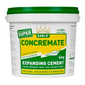 Earl's 4kg Concremate Expanding Cement