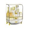 SOGA 3 Tier Transparent Multifunctional Countertop Cosmetic Storage