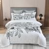 Fabric Fantastic Super King Size Viene Floral Quilt/Doona/Duvet Cover Set
