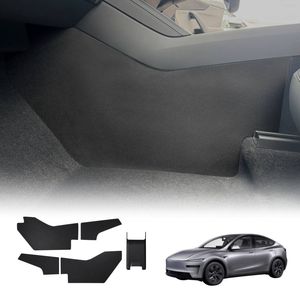 AUSGO Centre Console Side Kick Protector Mats for Tesla Model Y Juniper 2025-Onwards 5PCS