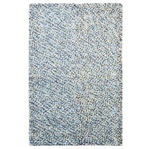 Handwoven Trendy Wool Rug-Jelly Bean-Blue-190x280cm