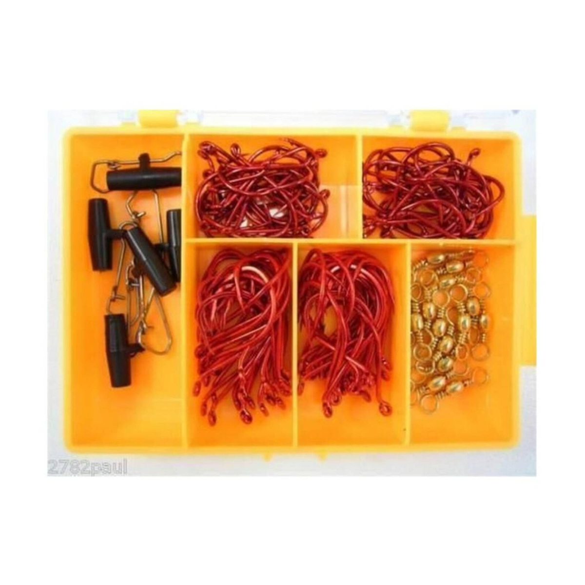 Wilson 110pc Snapper Pack In Fishing Tackle Box - Tackle Kit - Bunnings ...