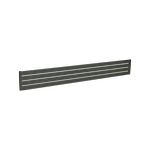ProtectorAl Up to 2350W x Up to 0308H Woodland Grey Aluminium Slat Screen Kit