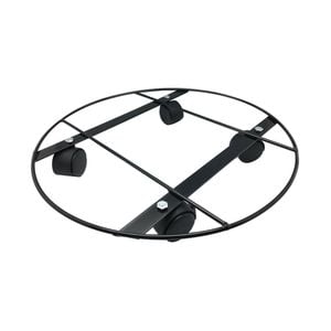 EDEN 35cm Heavy Duty Round Pot Plant Trolley