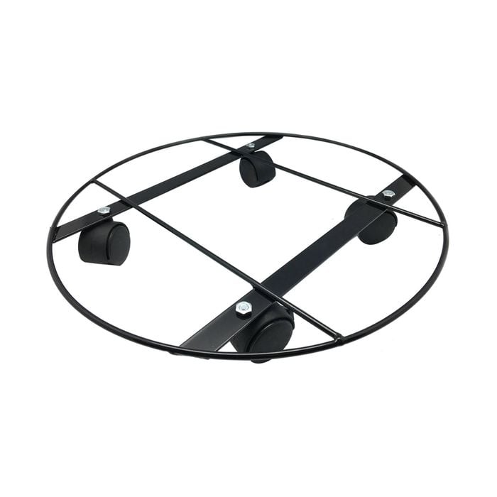 Eden 35cm Heavy Duty Round Pot Plant Trolley