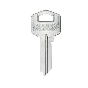EHI TE2-GR10 Silver Blank Key