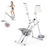 Advwin Vertical Climber Exercise Machine Multi-Function Adjustable Stair Stepper 120 Capacity