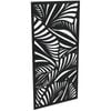 ProtectorAl 300-1200w x 1201-2400h Gloss Black/Satin Black Jungle Unframed Composite Deco Panel