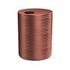 Kingspan 1000L Round Steel Water Tank - Manor Red 900mm x 1860mm