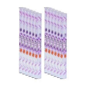 12PK HEM Home Fragrance Scented Smelling Incense Sticks Packet Set Vanilla