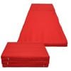 2 x Folding Yoga Red Mat - Gymnastics Floor Exercise Gym Mat - 180cm*60cm*5cm