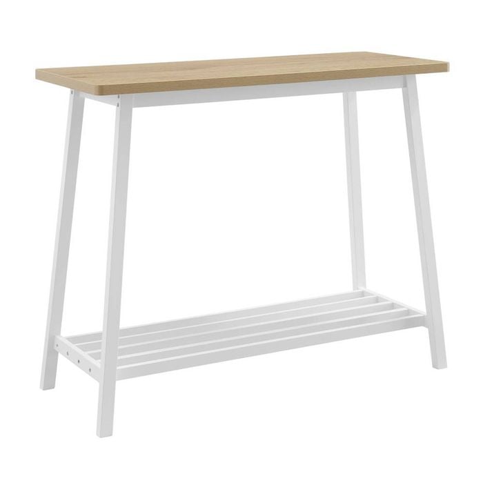Geneva Console Table Hallway Entryway White