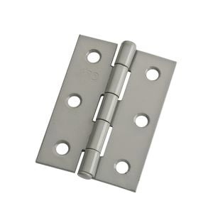 Lane 70mm Primecoat Fixed Pin Durasmooth Butt Hinge