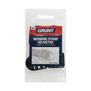 Grunt 25mm Webbing Strap Adjuster - 4 Pack