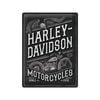 Nostalgic-art Harley-davidson Motorcycles Eagle 30x40cm Large Metal Sign Plaque
