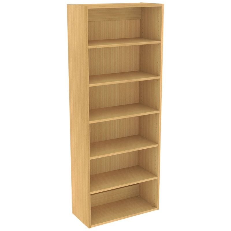 Lugna 1536 x 600 x 280mm Sand 5 Shelf Storage Cabinet